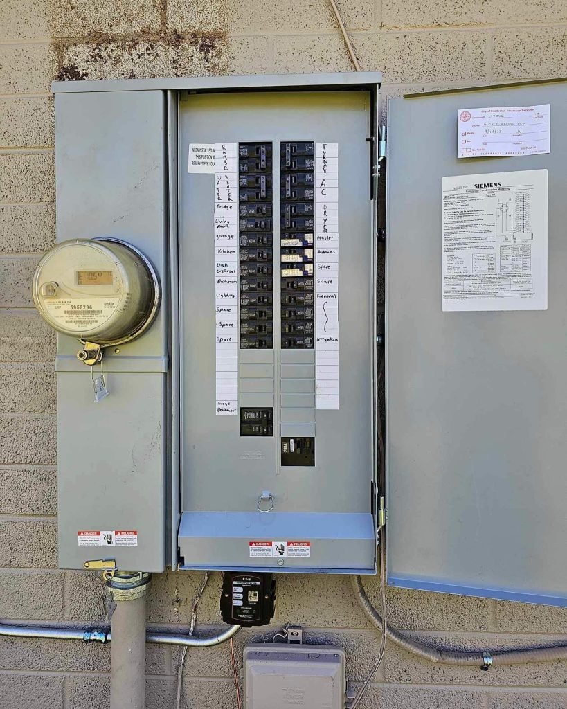 upgrade electrical panel phoenix electrician azgard electric